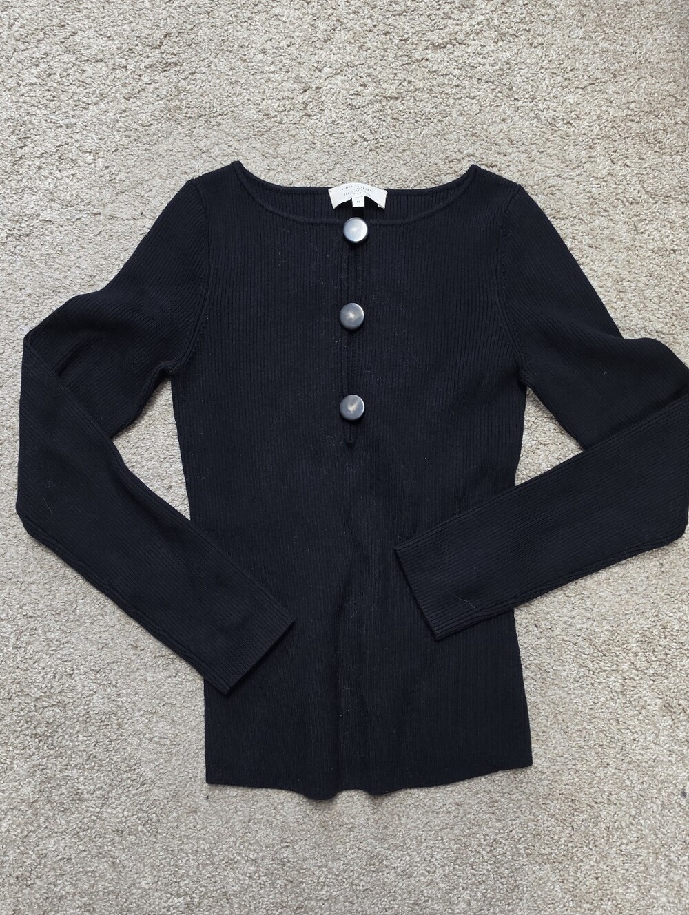 Sezane Megane Jumper Black - Size M